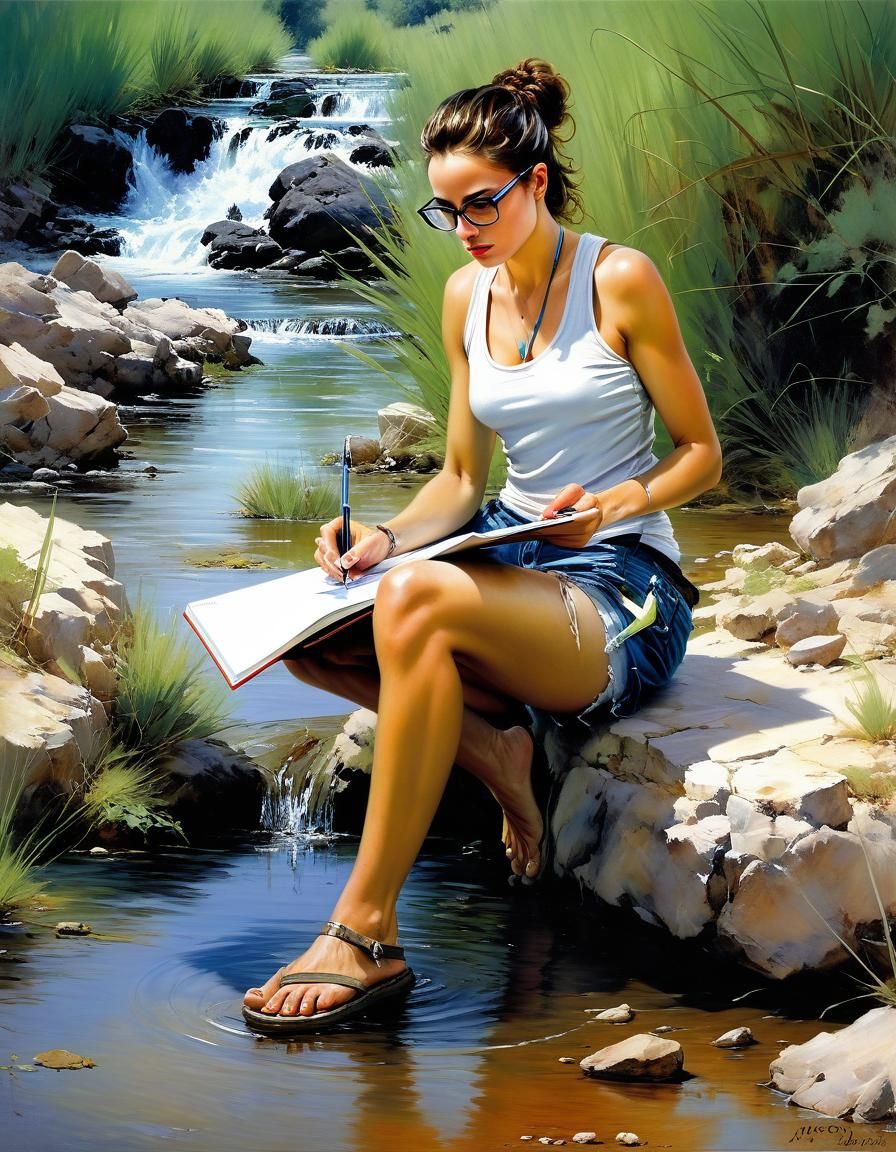 Immersed in Observation: A Woman's Study of Nature