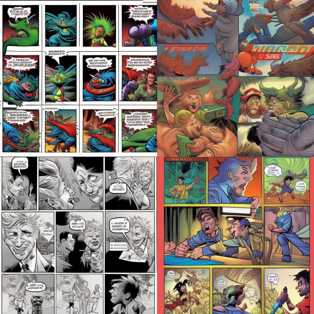 Use AI to Create Comic Strips without Code