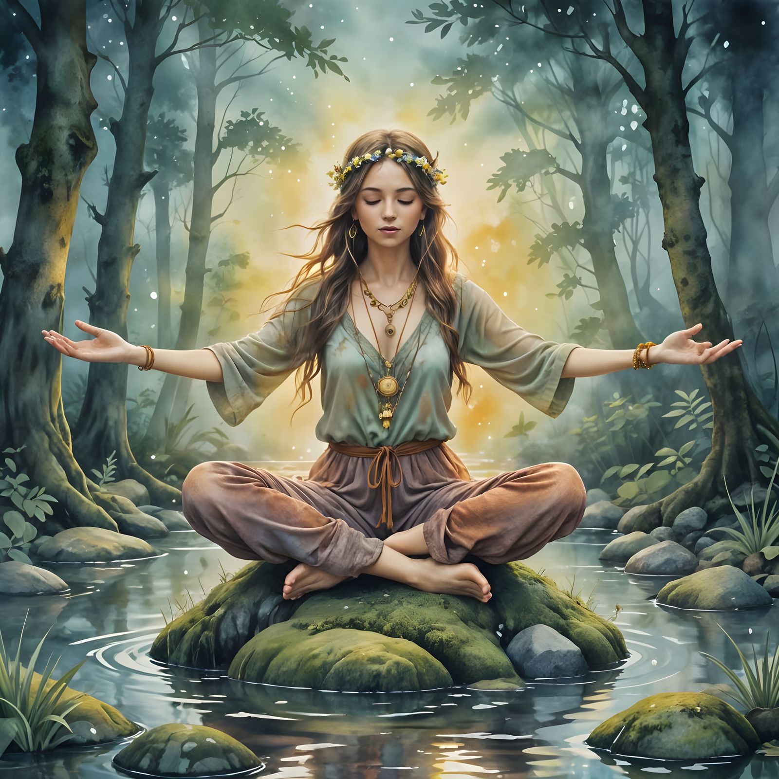 Meditation  by @Good_Vibes_Only