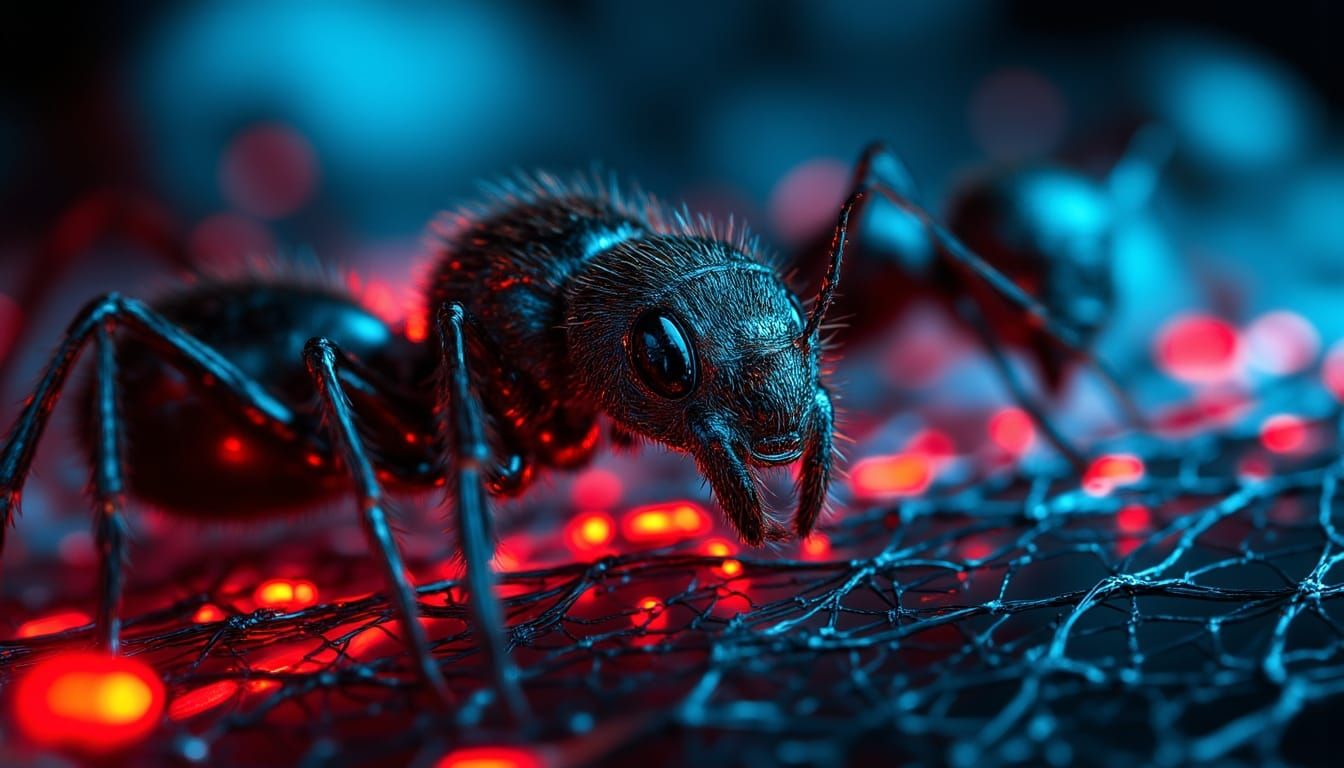 Killer ants on fiber optics