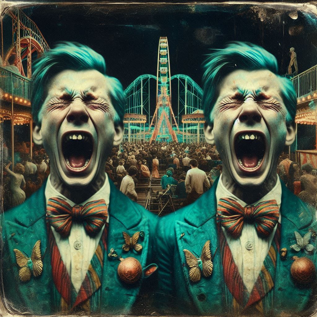 The amusement park you dream of on misty moonlit nights