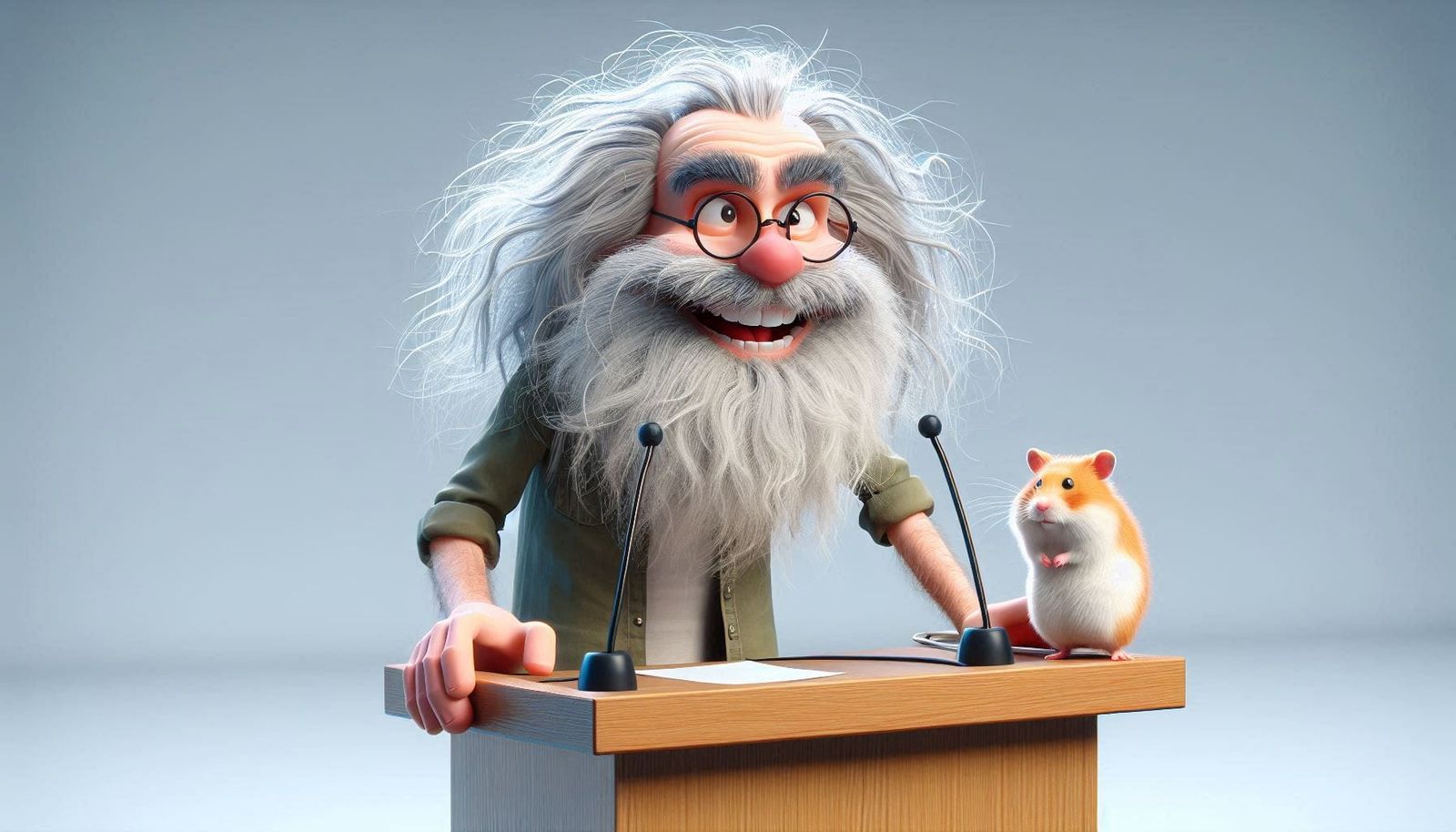 "Hello, my name is.... and I'm an AI hamster junkie .." 🐹 0...