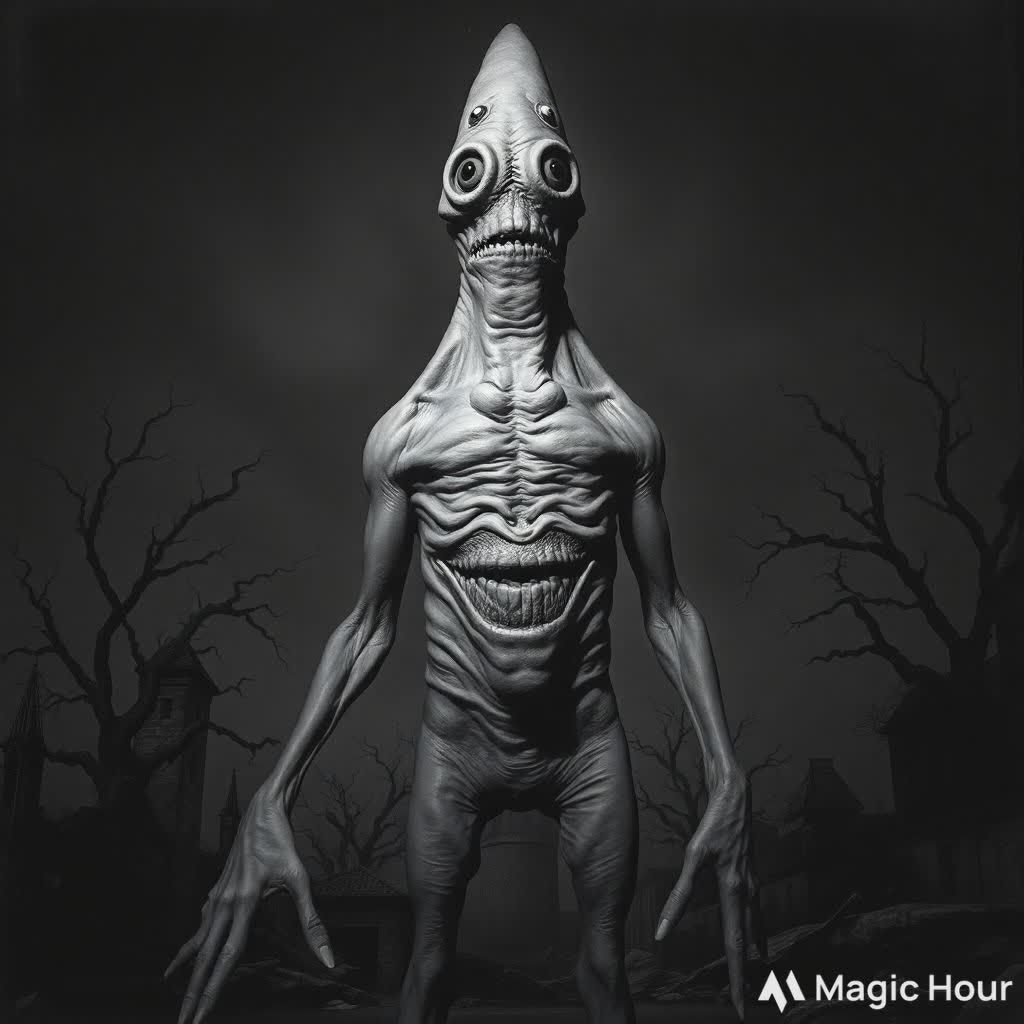 Nightmare fuel creature creation I made