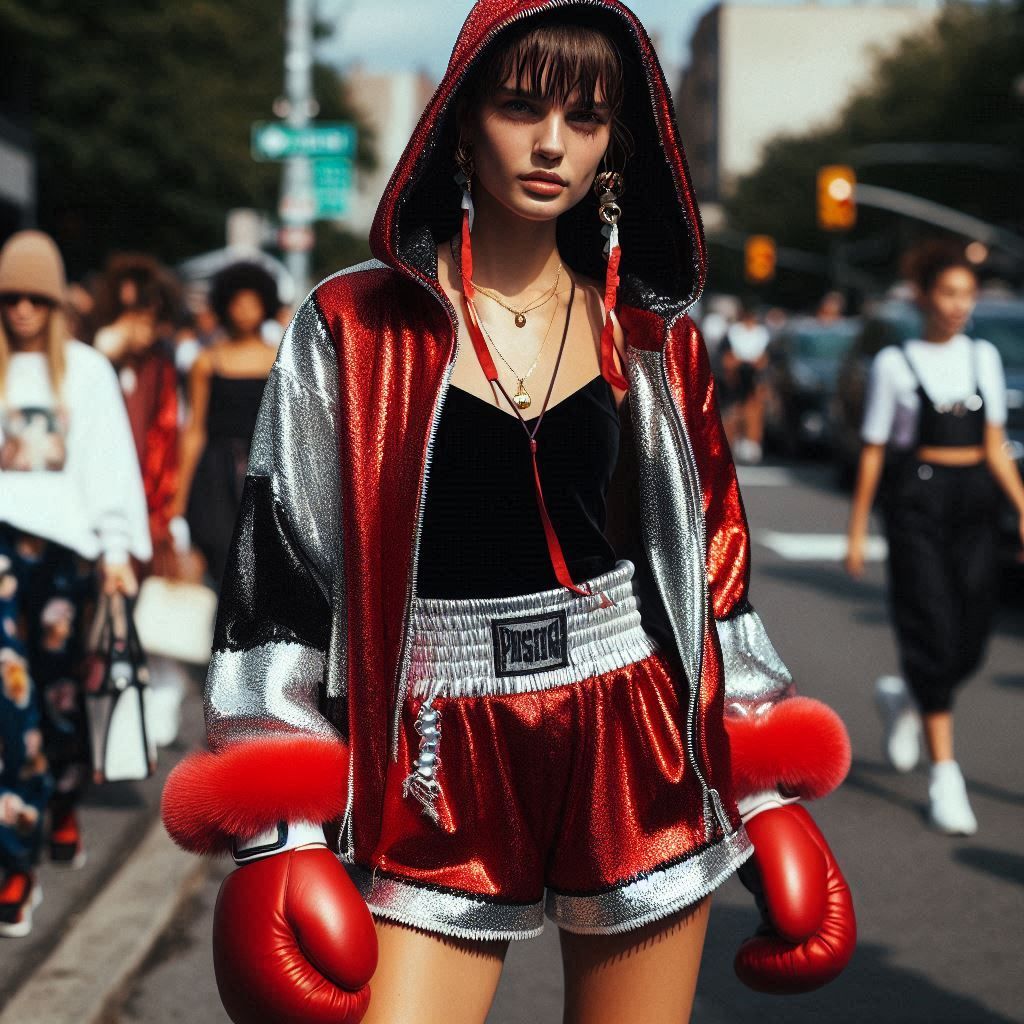 Boxing inspired fashion