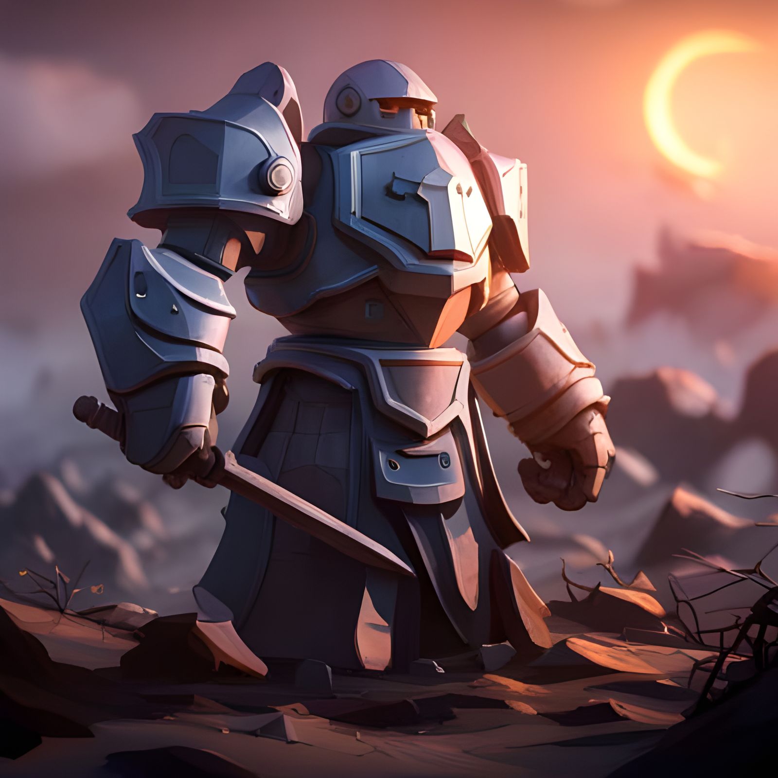 Iron Golem AI Generated Artwork NightCafe Creator
