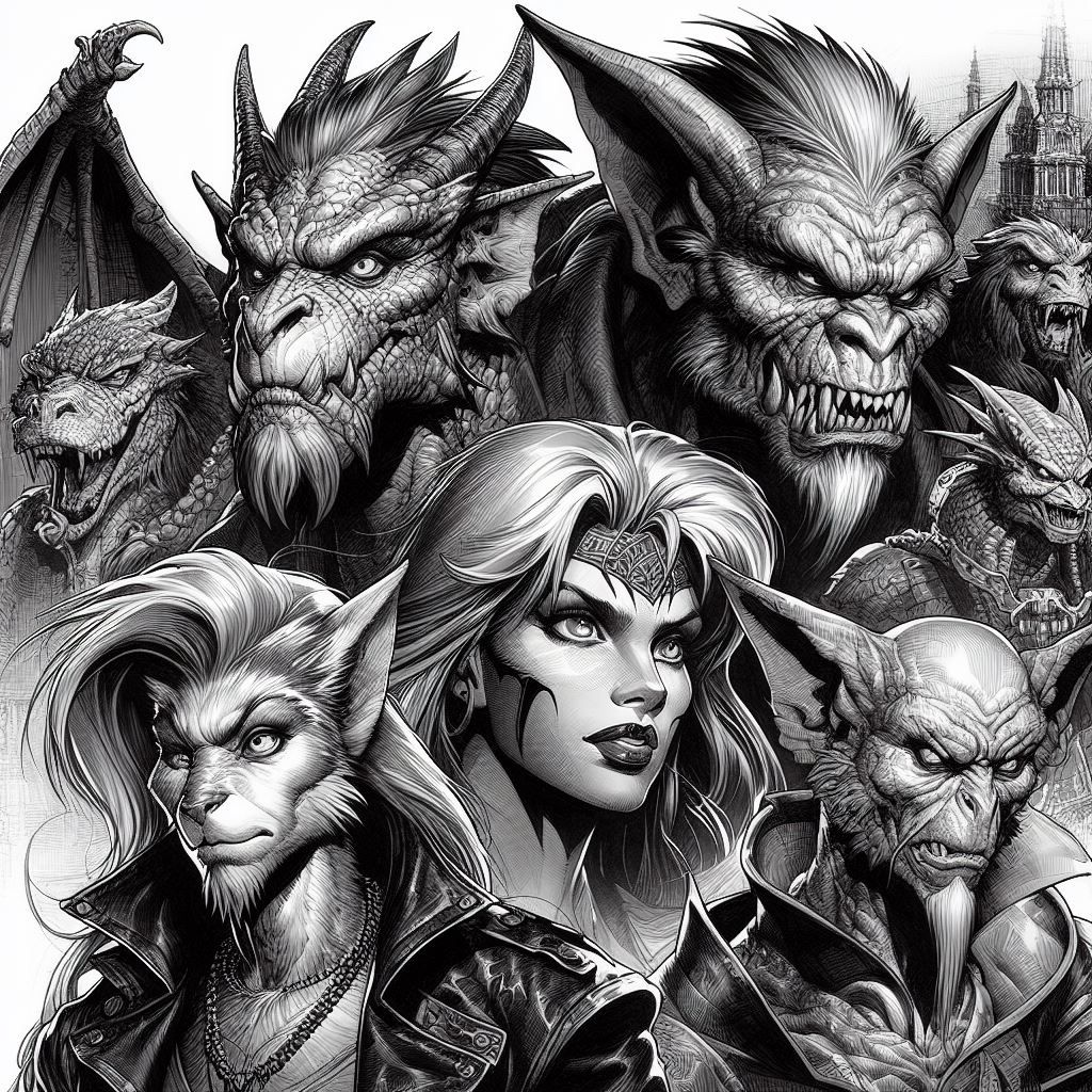 Modern Gargoyles TV show