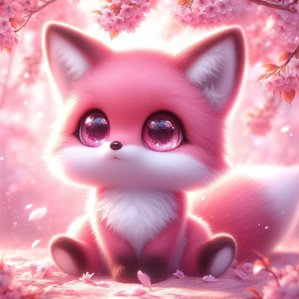 Cherry Blossom Fox Eyes