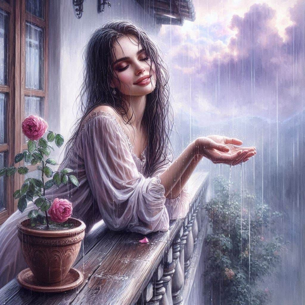 Lavender Rain