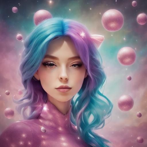 Evolve cutness forwoard and make big puppy eyes that beg for validation along with 2 no make 3 cute uber fuzzy kittens with glitter and spar...