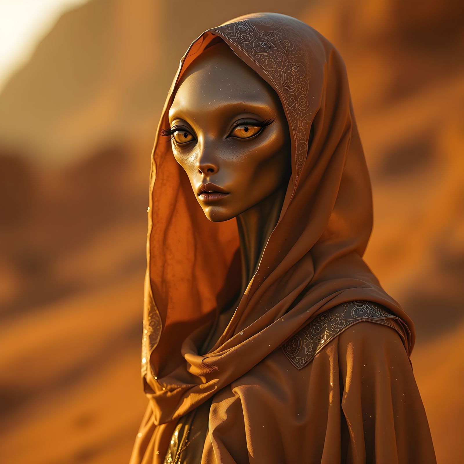 Extraterrestrial encounter. Kodak Vision Film