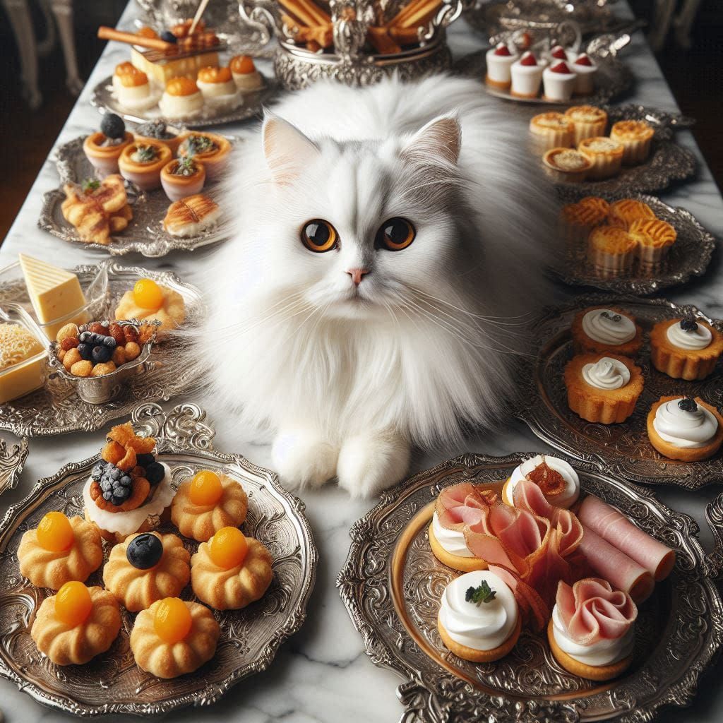 Happy Caturday appitizers for all