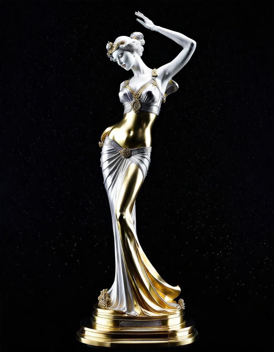 Art Made From Metal - Breathtaking silver/brass art nouveau ...