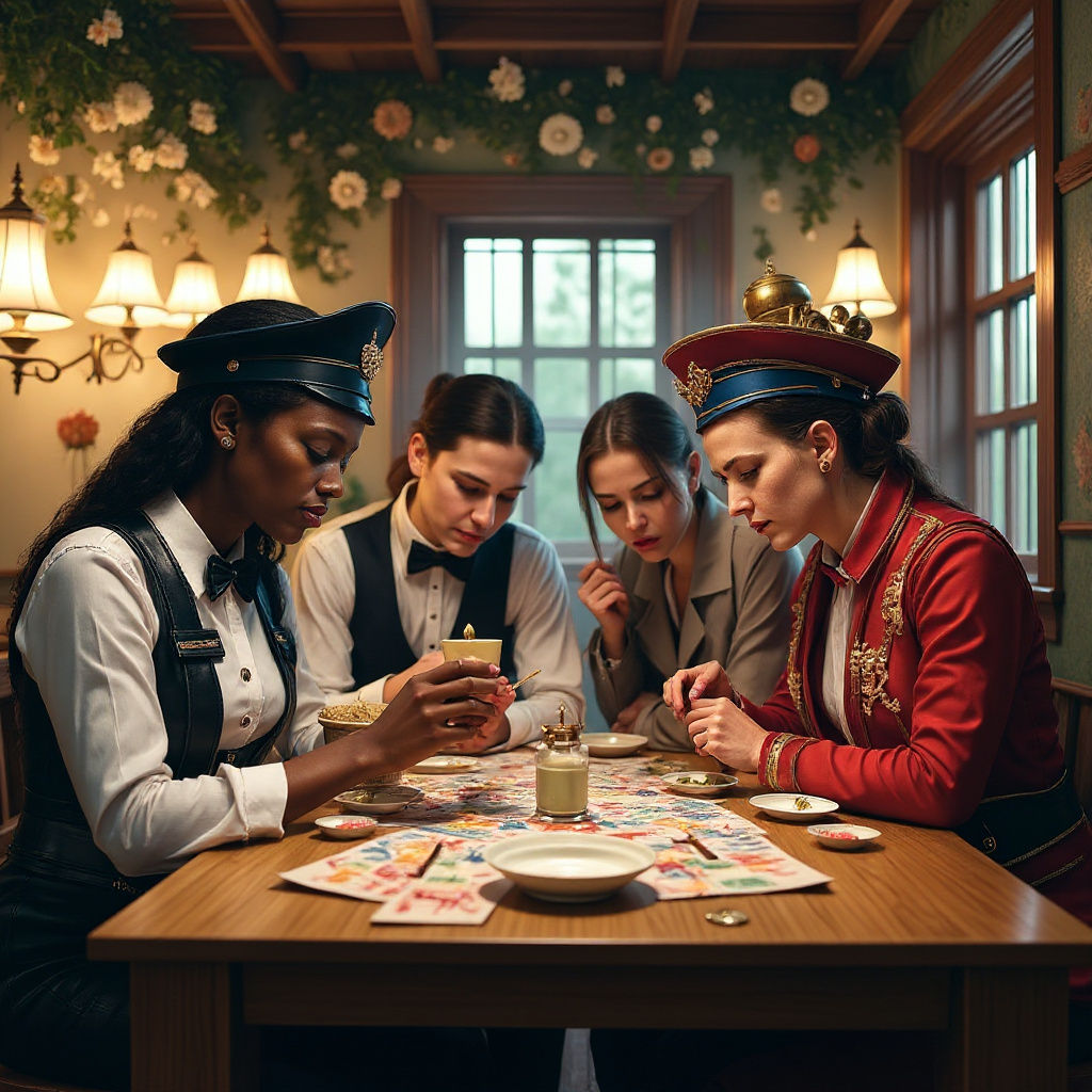 Monopoly during lunch break