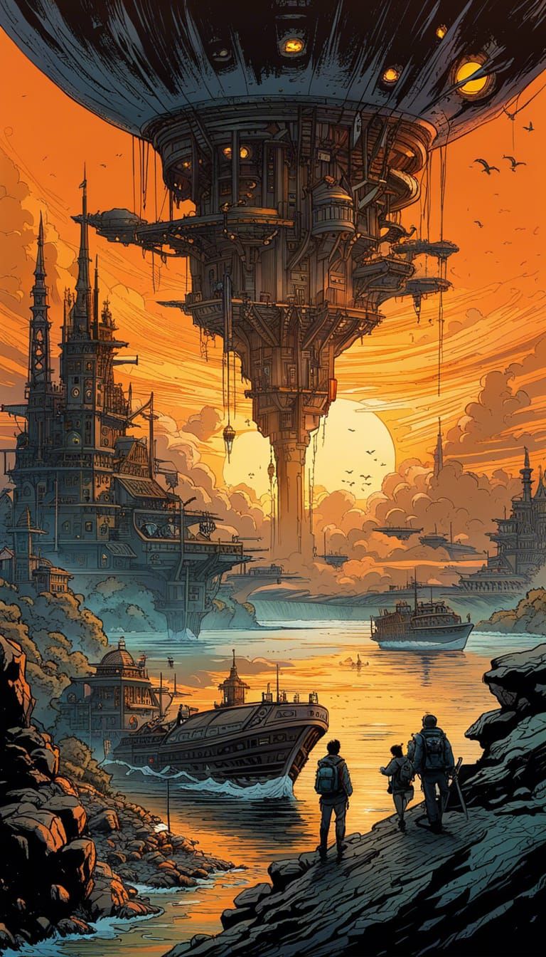 Vanpa: A Glimpse into "Chronicles of Cosmic Evolution - The Quest for Unity"  by @Marcelo Casaca