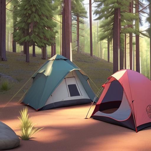 Perfect camping spot brocade medium shot Sketchlab triadic c...