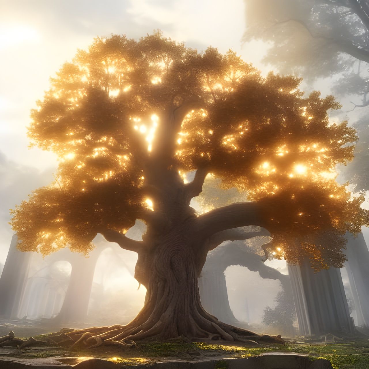 Golden Oak  by @Fibek