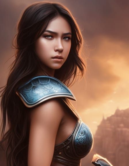 Warrior Girl from the Southern Lands 9