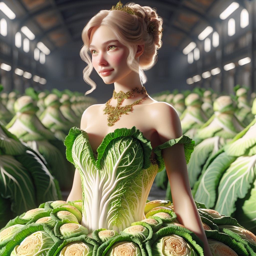 💚💚 Cabbage Ballgown 💚💚  by @Karen Ridley