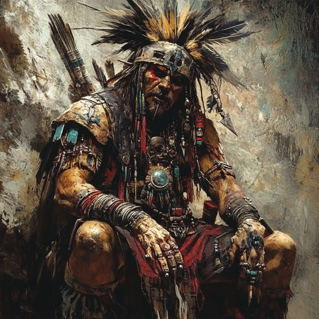 Native Dreadpunk Warrior