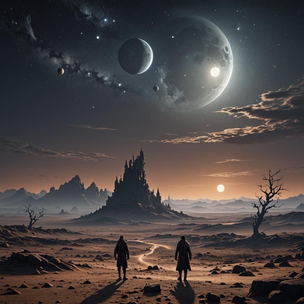 Wanderers  by @Chaos_Dragon