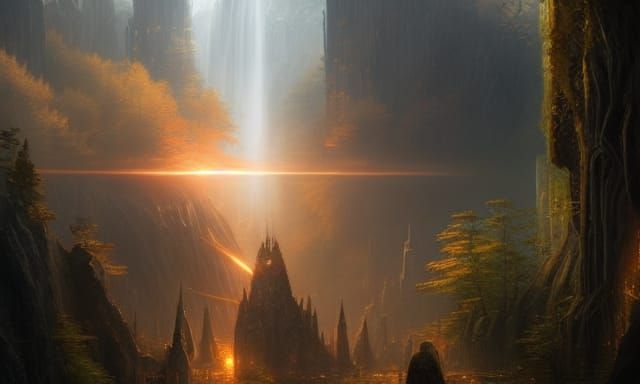 Epic Tolkien Landscape in Unreal Engine 5