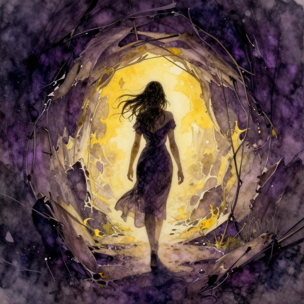 Walking out of the shadows of rough past!  by @Brittany Mitchell