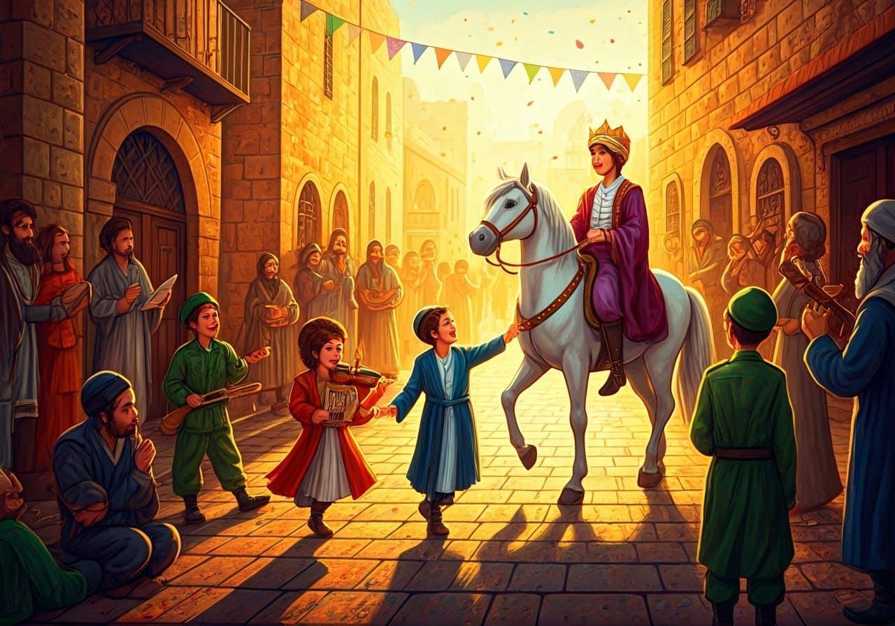 Joyful Purim Celebrations in Vibrant Jerusalem