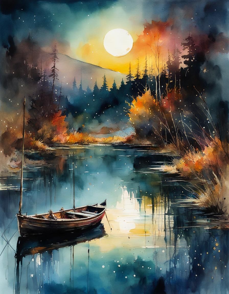 Solitude's Serenade   by @Uwork