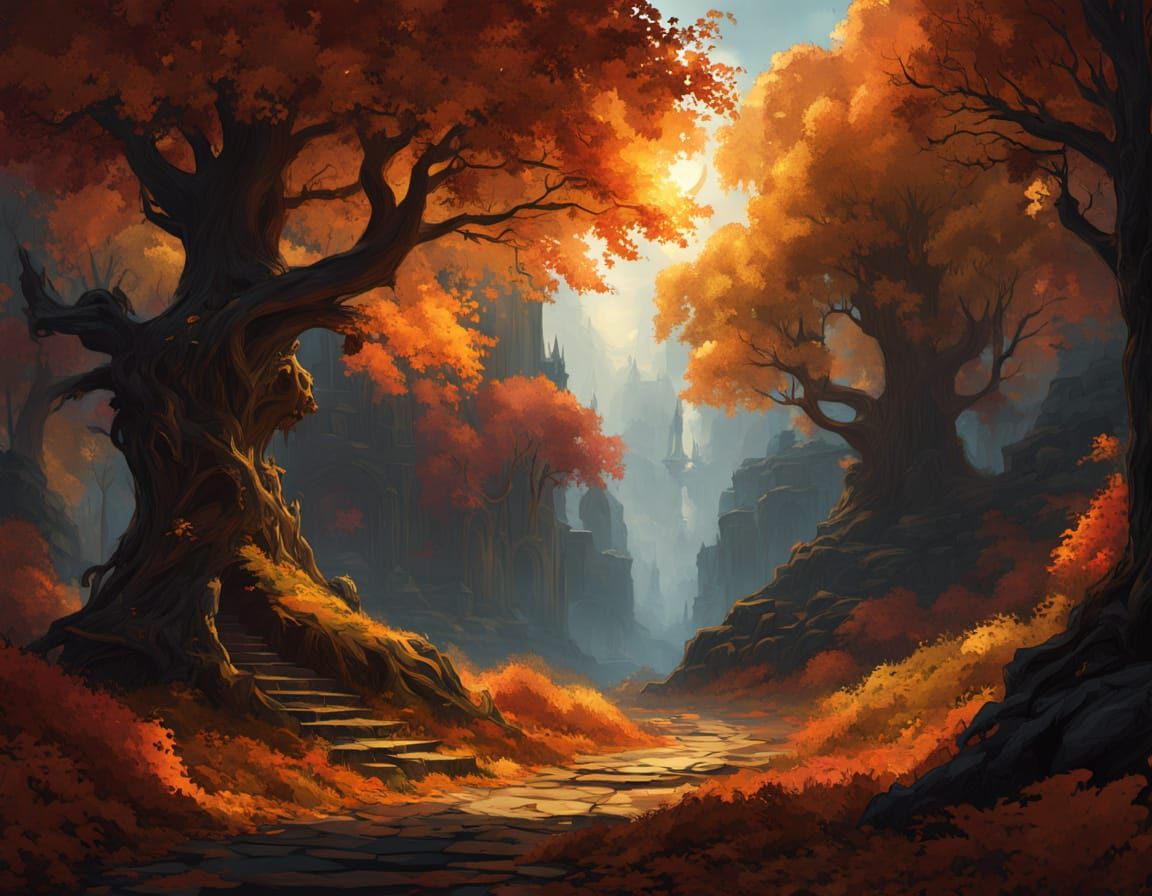 Autumn  by @ABi Fantasy