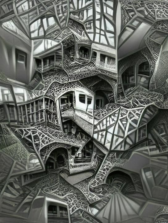 Tangled pathways - AI Generated Artwork - NightCafe Creator