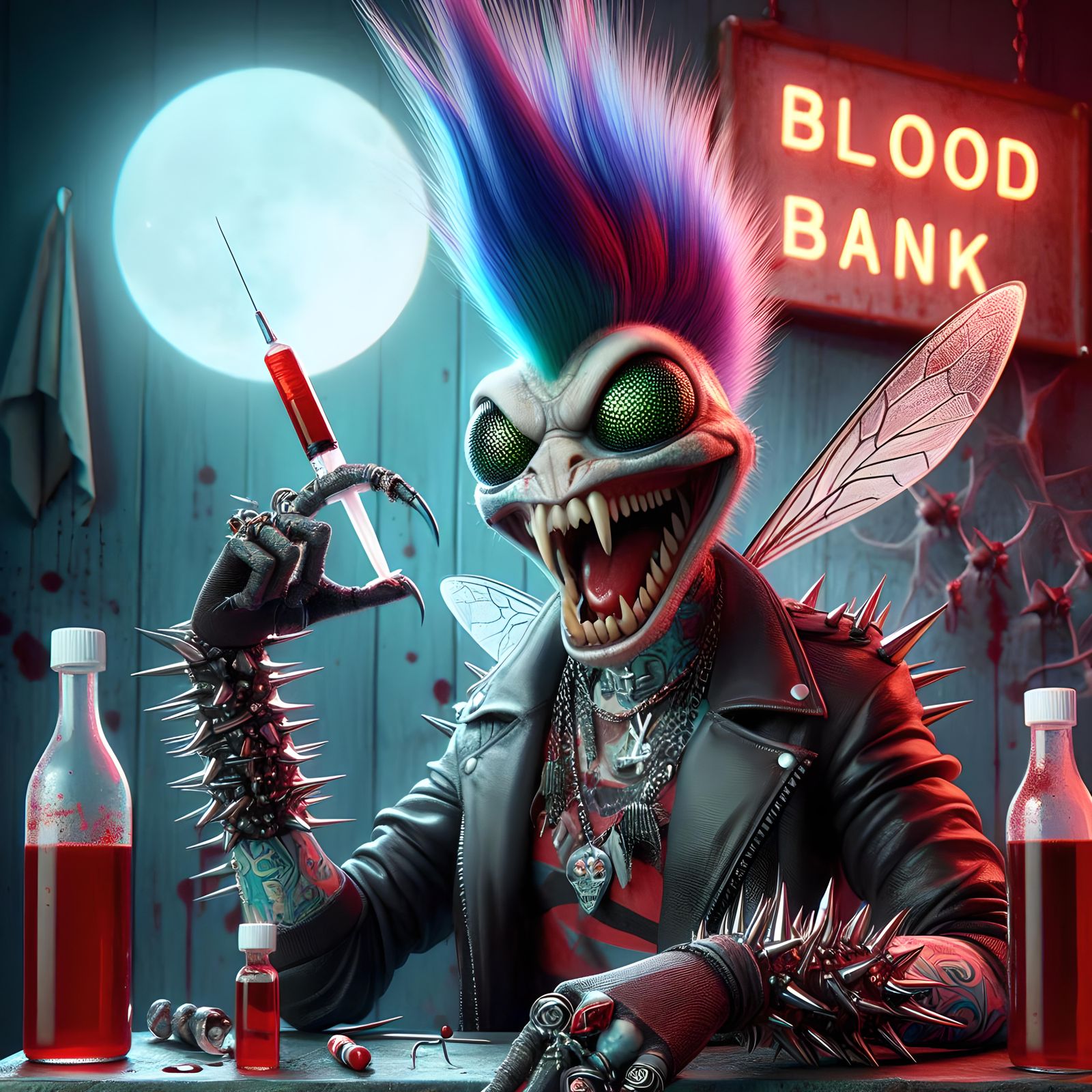 “Good Evening, Doctor MosquitoMan here to collect my Nightly...