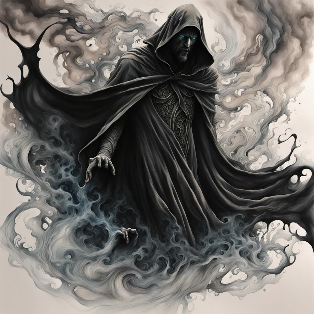 Demon of Darkness  by @SolitaryWeaver