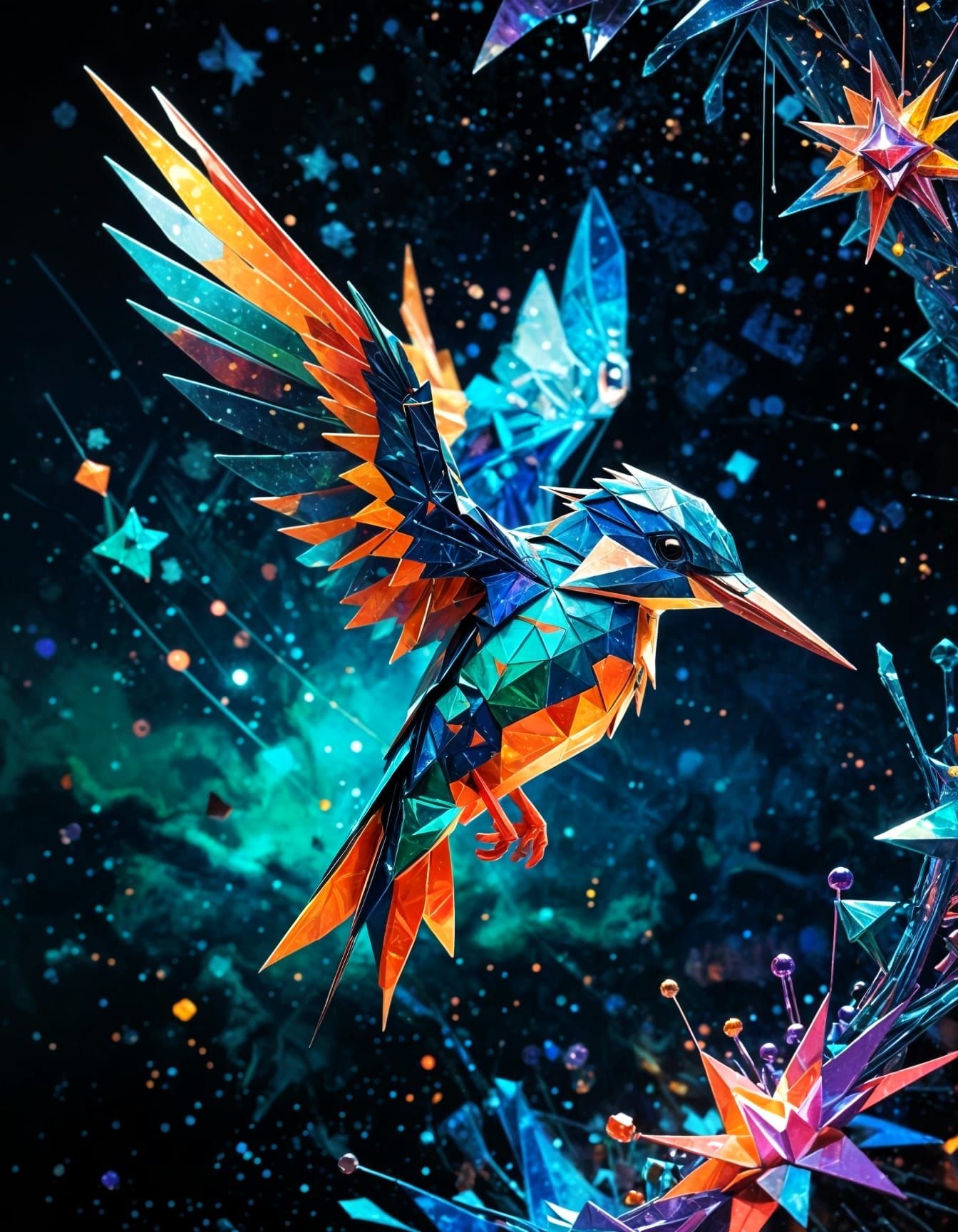 Kingfisher Angles  by @Art of Art