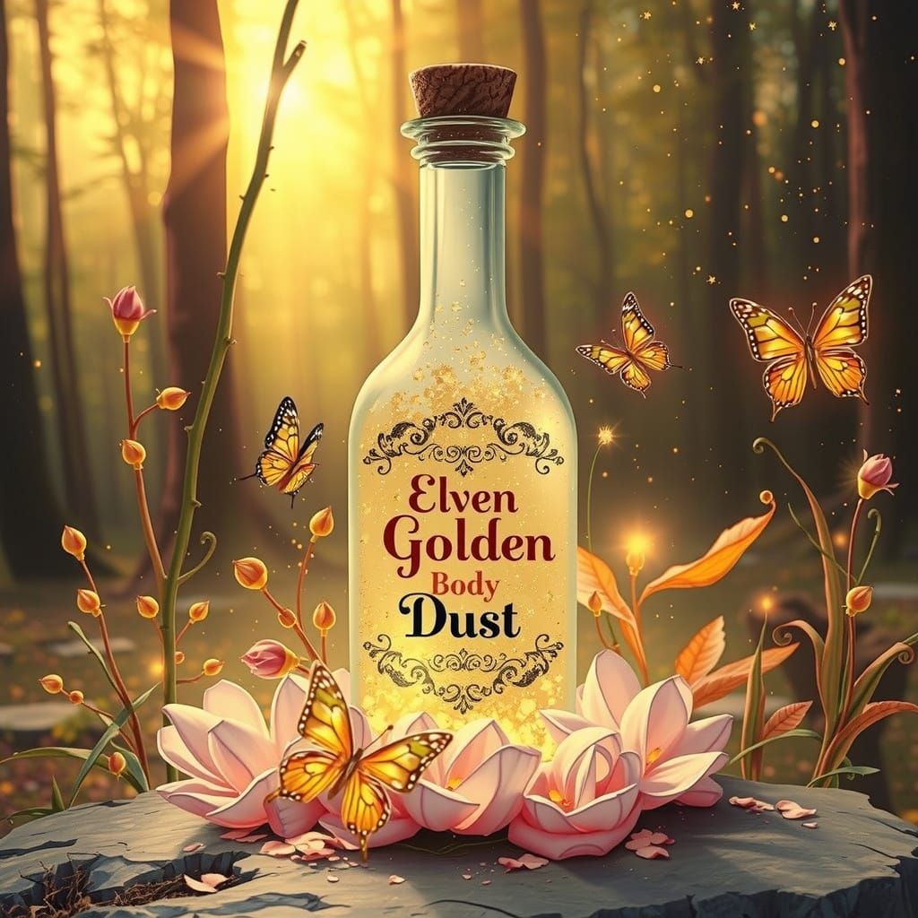 Elven Golden Body Dust  by @Bellemia