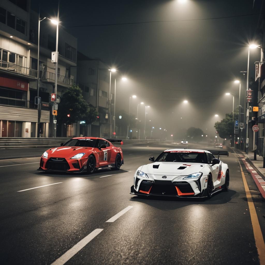 la Ferrari and Bugatti shiron
