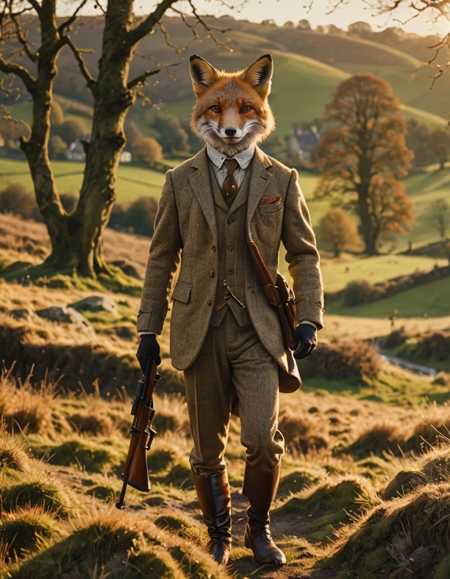 Gentlefox in the countryside #1