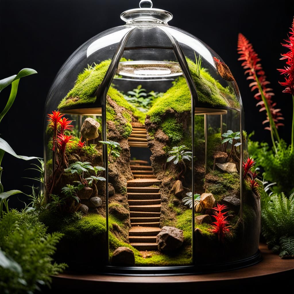 Hell inside a terrarium
