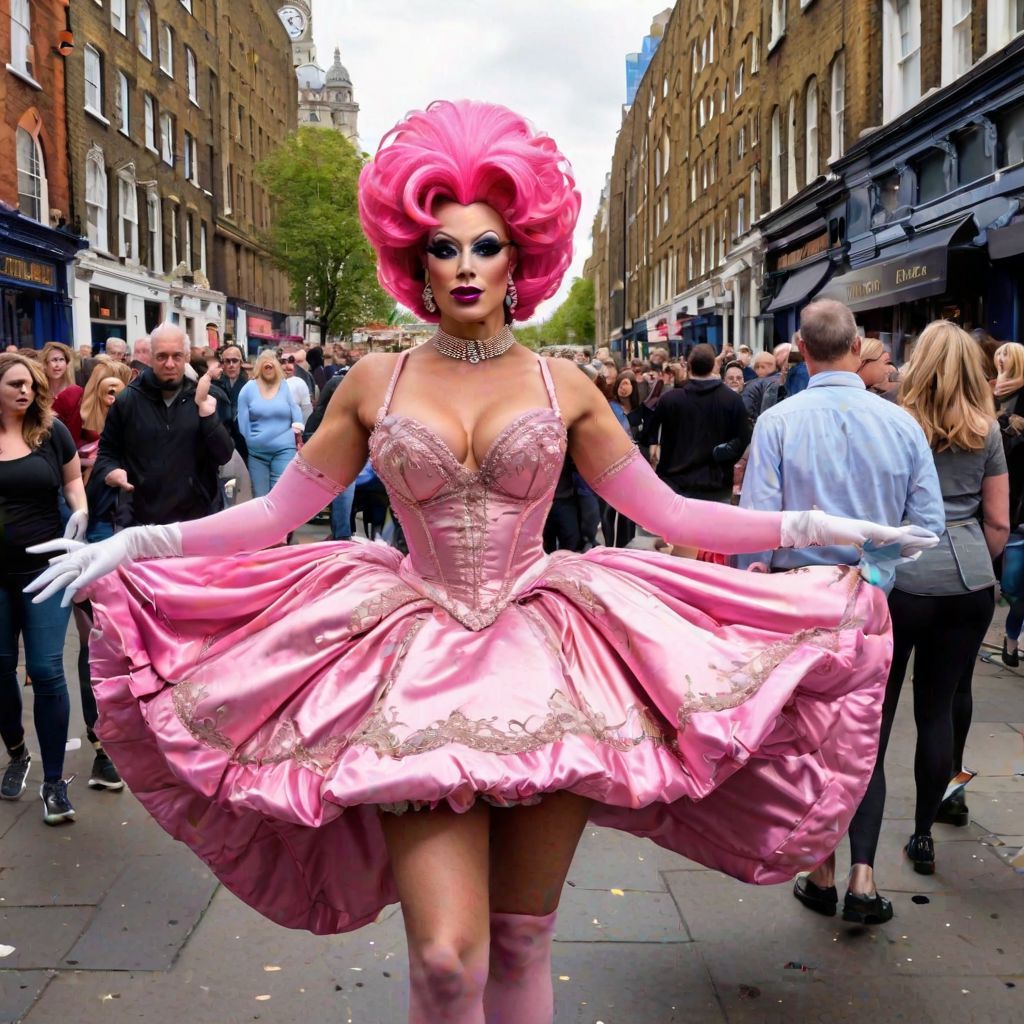 Satin Wonderland of Sissy Dresses