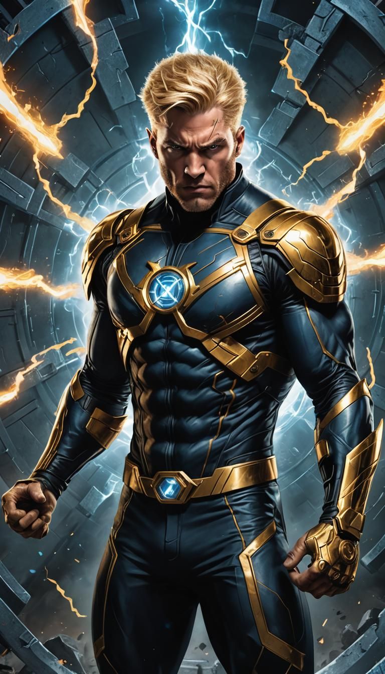 Lucas Hill as the X-Man Havok 4 - AI Generated Artwork - NightCafe Creator