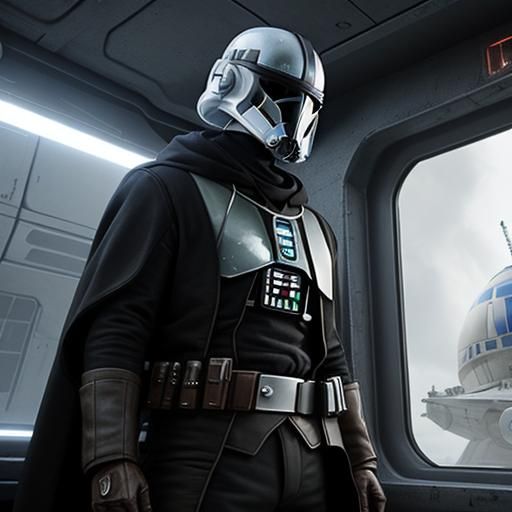 Star Wars Bounty hunter starship