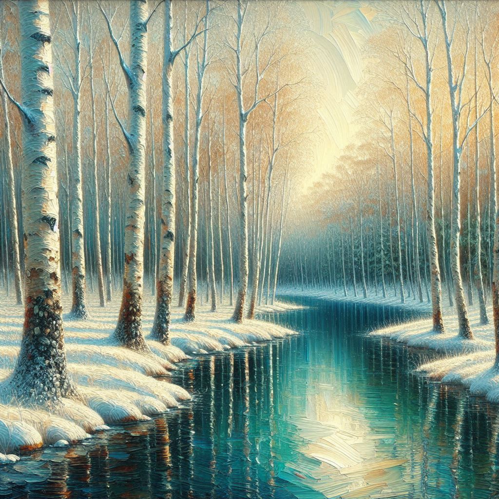 An imaginary Lithuanian landscape (H)