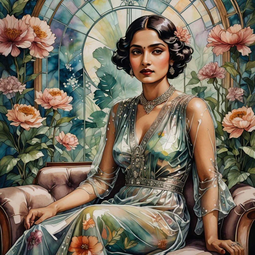 Watercolour beauty