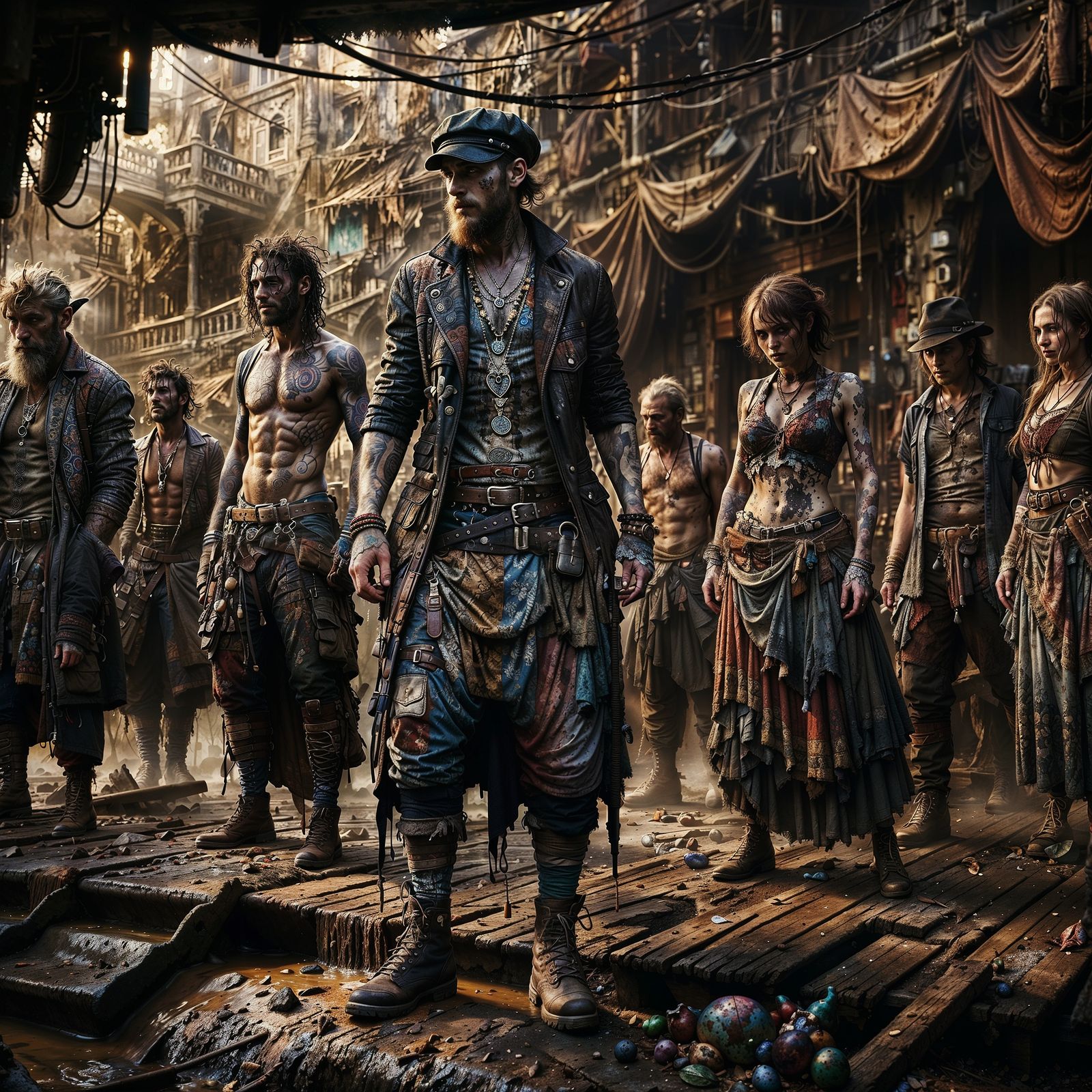 Here comes the neighborhood- Tribute to Dirk Danger for his great Thrashpunk Style and being a nice ...  by @Gecko6955