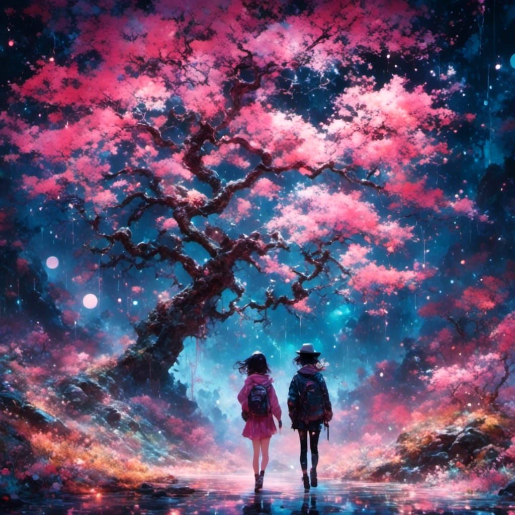 Sakura Moon Starlight