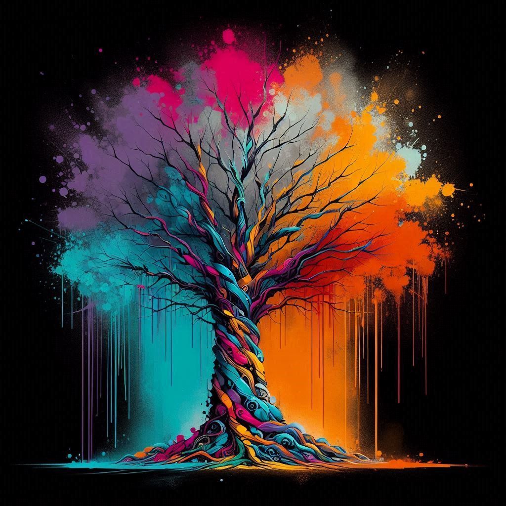 Graffiti Tree