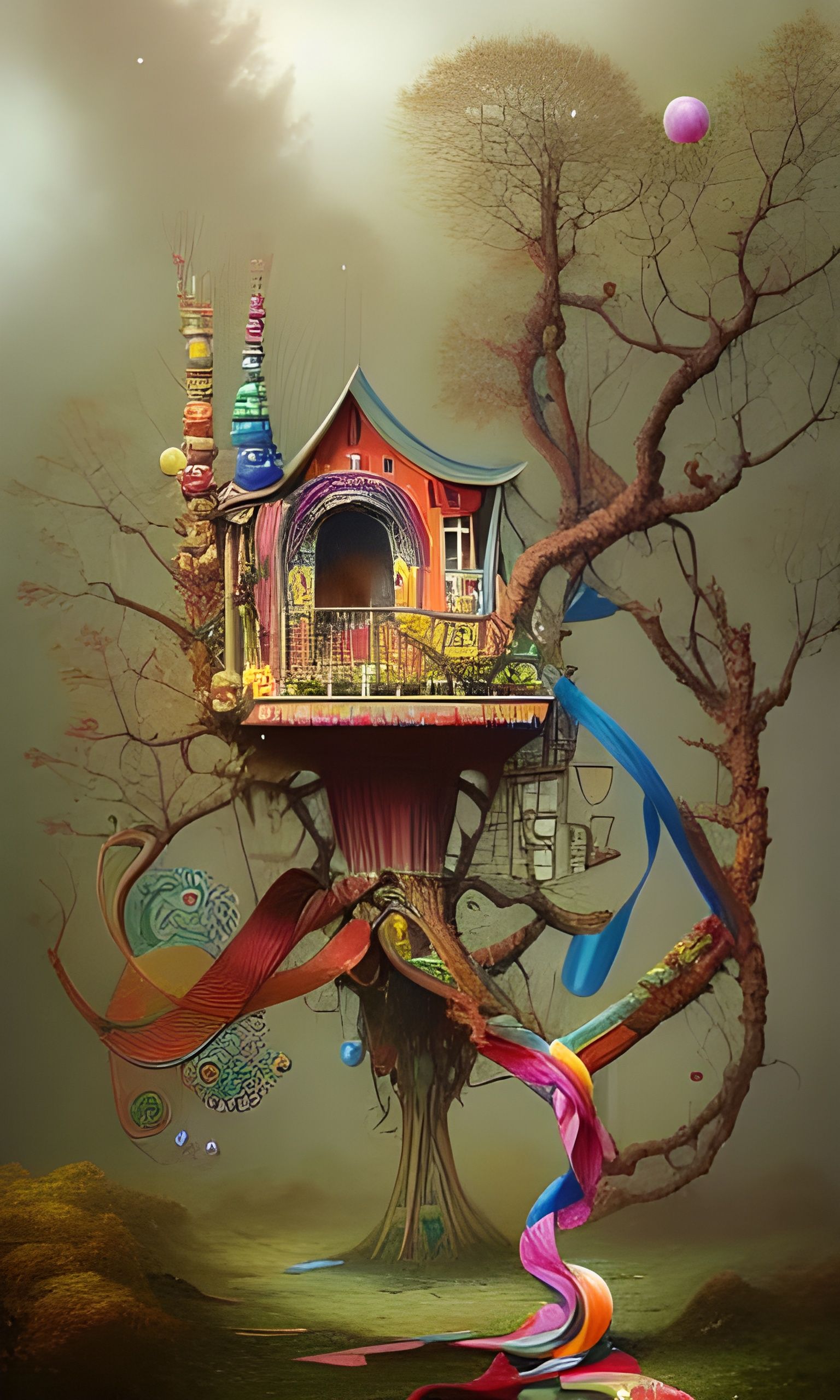 Hansel and Gretel treehouse  undefined