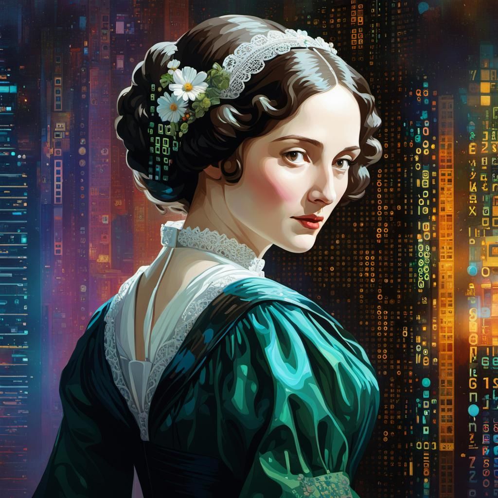 Ada Lovelace - The first programmer  by @Caramel_Applepie