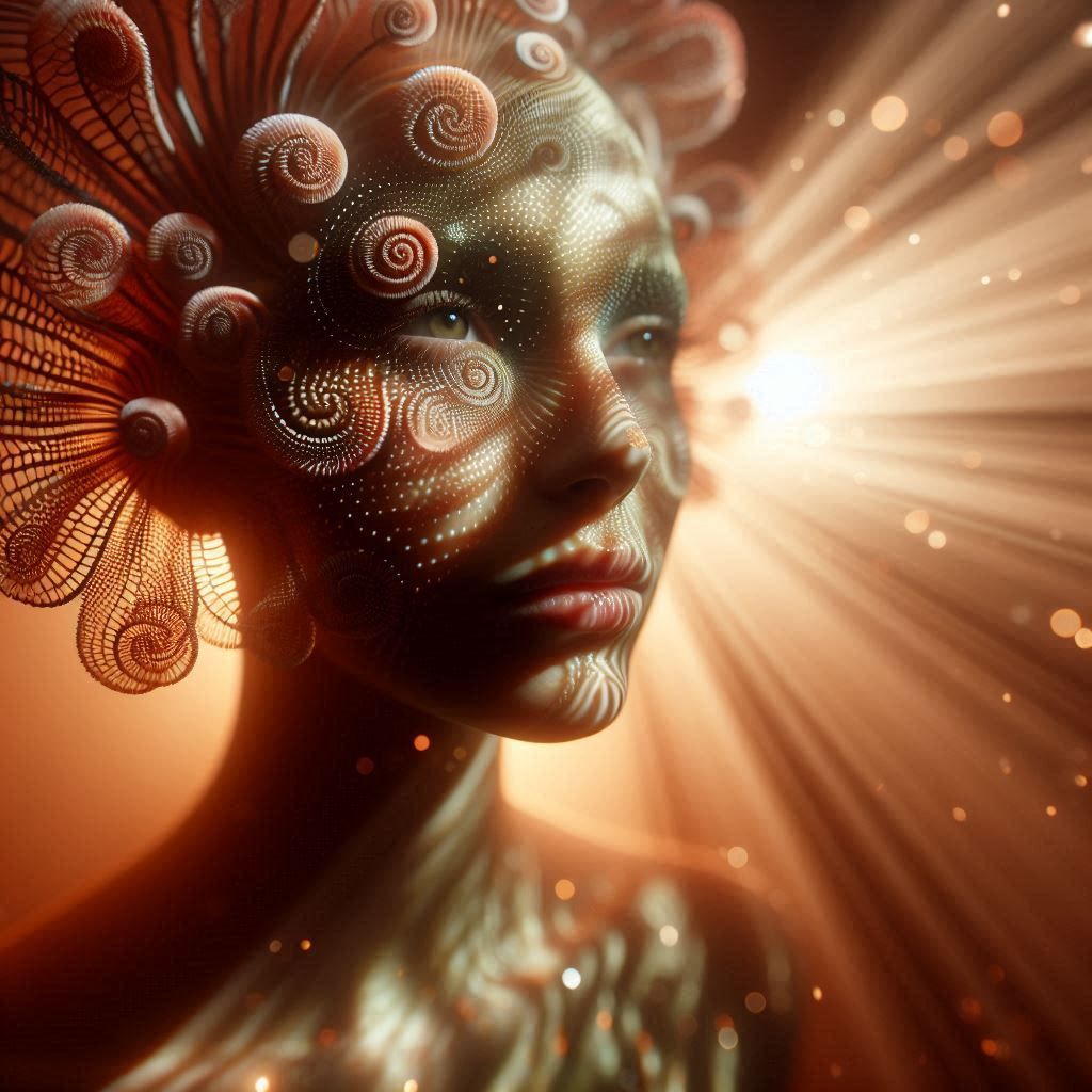 Spirals And Light Flecks!!!!