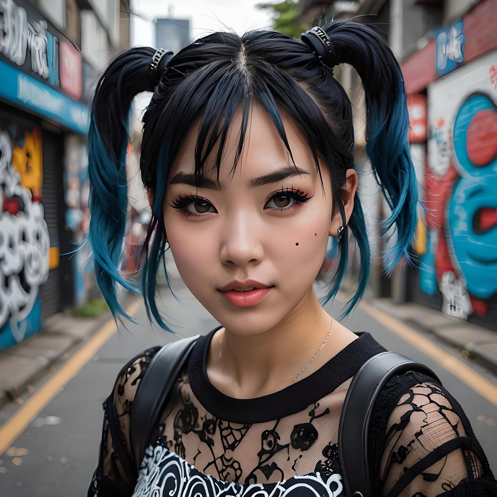 Graffiti girl.