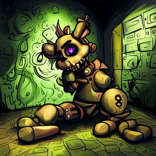 springtrap concealed in a room (fnaf) - AI Generated Artwork ...